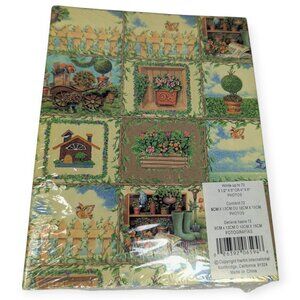 Hartin International Garden Themed Photo Album Holds 72 3 1/2" x 5" or 4" x 6"